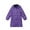 Purple, variant on REDARER Girls Long Down Jacket Knee Length Winter Coat, Extra Warm Padded Outerwear for Kids Thickened Design,7-8 Years