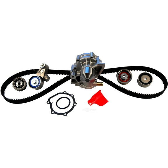 ACDelco Professional TCKWP304 Timing Belt Kit with Water Pump, Tensioner, and 3 Idler Pulleys