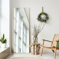 thumbnail image 3 of EDX 64"x21" Full Length Floor Mirror, Rectangle Full Body Free-Standing Wall-Mounted Hanging, Gold, 3 of 8