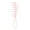 light pink, variant on Wide Tooth Comb Large Tooth Comb Wide Tooth Comb Teeth Hair Barber Hairstyle Tool for Curly Wet Wavy Hair
