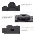 thumbnail image 2 of FUEENIRVA 20 Pcs Pinces de Drapeau de Jardin en Plastique Noir Durables et Résistantes aux Intempéries pour Usage Extérieur, 2 of 6