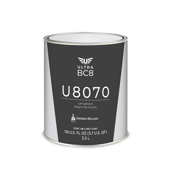 U8070GL Lampblack Sherwin Williams Ultra BC8 3.5 Litros