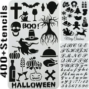 Mosaiz 20 Stencils Templates for DIY Arts and Crafts with up to 400 Diverse Patterns, Kids and Adults