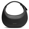 thumbnail image 1 of Bolso de hombro BOSTANTEN Crescent de cuero vegano negro para mujer, 1 of 7