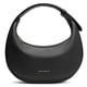 thumbnail image 1 of Bolso de hombro BOSTANTEN Crescent de cuero vegano negro para mujer, 1 of 7