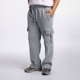 thumbnail image 2 of ANINEO Men Fitness Running Trousers Drawstring Pants Loose Waist Solid Color Pockets Loose Sweatpants Male Slacks, 2 of 9