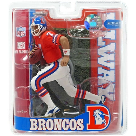 McFarlane NFL Sports Picks Legends Series 3 John Elway Action Figure (Orange Jersey Variant)