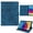 Dark Blue, variant on Allytechgroup for iPad Pro 13 Inch Case (M5) 2025 / (M4) 2024 Folio Case with Card Slots and Kickstand, PU Leather Slim Fit Bumper Non-Slip Shocproof Protective Cover for Women Men, Blue
