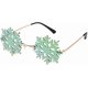 thumbnail image 1 of Dripping Heart Shaped Sunglasses For Women Heart Glasses Trendy Sunglasses For Party, 1 of 4