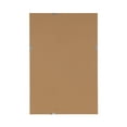 thumbnail image 4 of Kate and Laurel Kobert Transitional Rectangle Wall Mirror, 24 x 36, Tan, Framed Rectangular Statement Vanity Mirror with Fine Linen Texture and Beveled Edge, 4 of 7