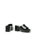 thumbnail image 2 of DREAM PAIRS High Chunky Platform Heels for Women Fashion Comfort Slip on Square Open Toe Block Heel Sandals, 2 of 6