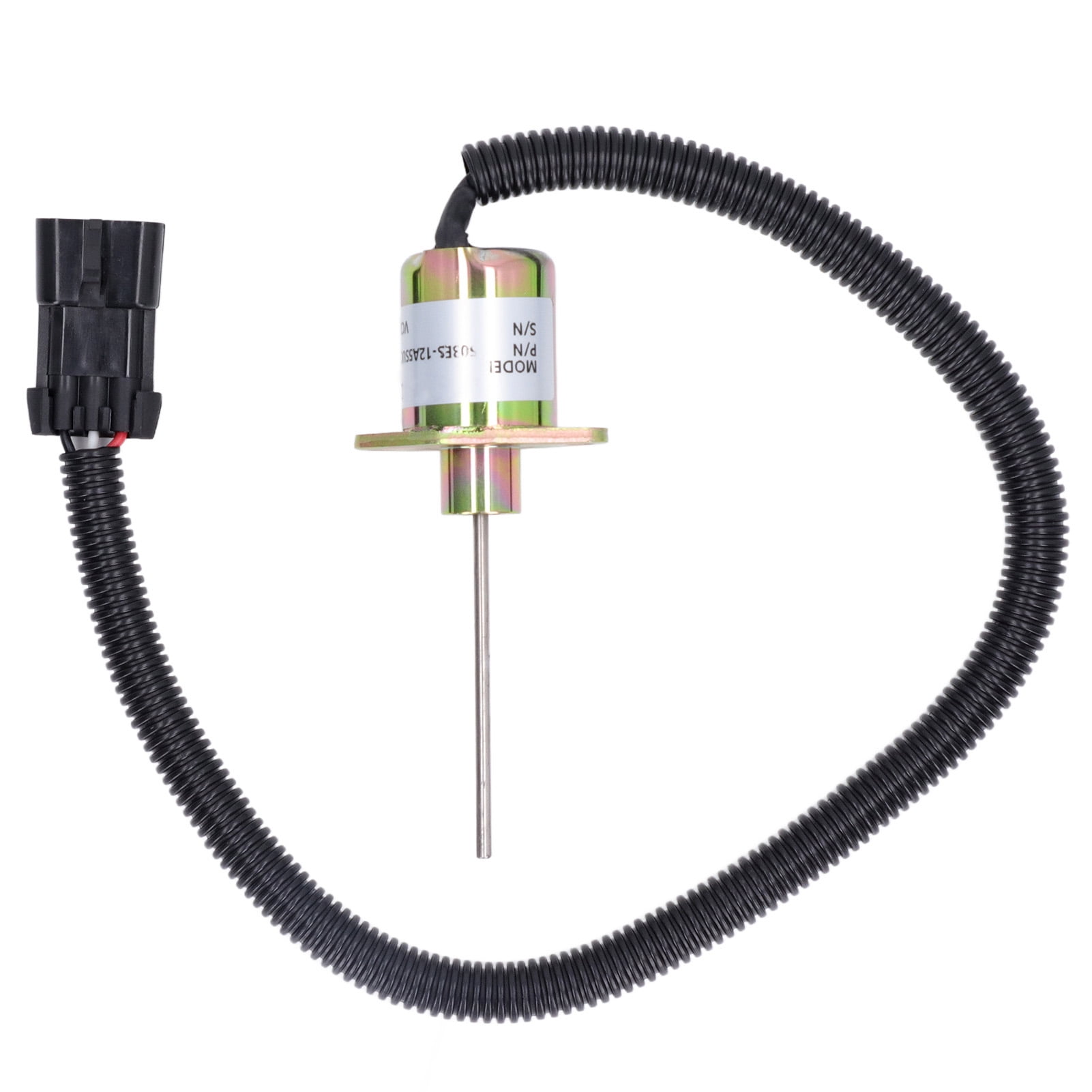 1503ES 12A5SUC9SCC28, Fuel Shut Off Solenoid Aluminum Alloy ABS 12V DC