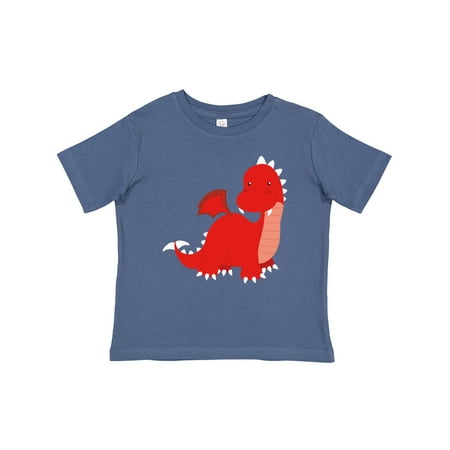 

Inktastic Adorable Red Dragon Gift Baby Boy T-Shirt
