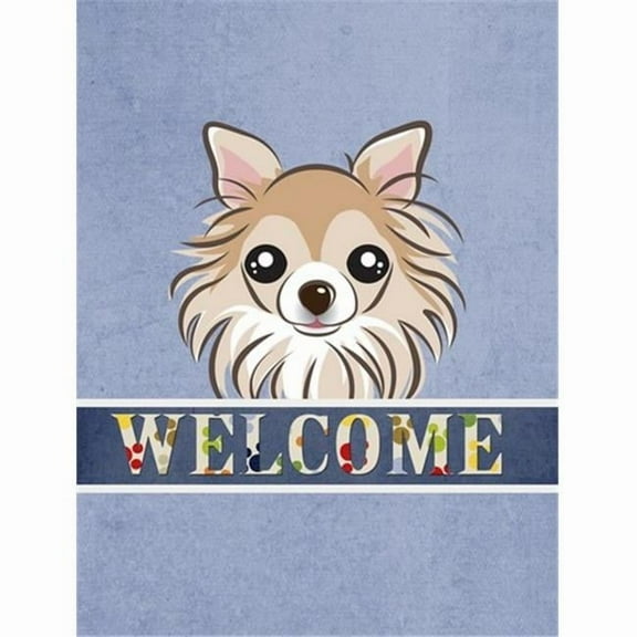 Caroline's Treasures BB1437GF Chihuahua Welcome Flag Garden Size , Small, multicolor