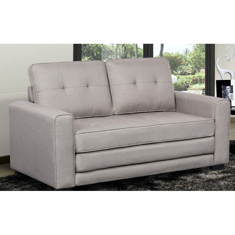 US Pride Upholstered 58'' wide pull out Sleeper Sofa