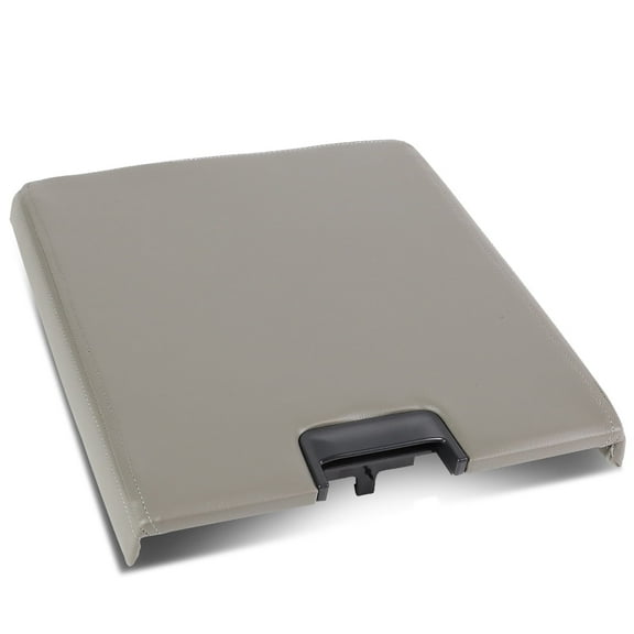 DNA Motoring For 07-14 Silverado Sierra Center Console Armrest Top Lid Cover w/Latch Grey