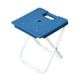 thumbnail image 5 of MAGIDEAL Folding Stool Outdoor Portable Seat Modern Train Seating Stool Fishing Chair for Blue, 5 of 8