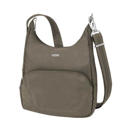 Travelon Anti-Theft Classic Essential Messenger Bag, Nutmeg