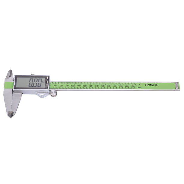 Regla electrónica Calibrador Vernier digital calibradores digitales precisos acero inoxidable grado profesional NikouMX