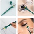 thumbnail image 5 of 1 delineador de ojos de silicona, crema antivaho impermeable, kit de delineador de ojos fácil de usar, herramienta de delineador de ojos de silicona reutilizable para forma de delineador de ojos natural (verde) JM, 5 of 5