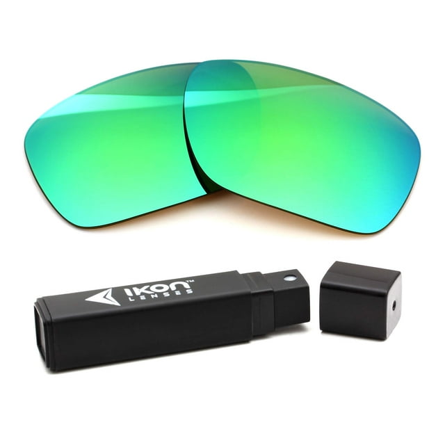 IKON LENSES Polarized Replacement Lenses Fits Costa Del Mar Blackfin Sunglasses (Emerald Green Mirror)