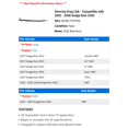 thumbnail image 2 of Steering Drag Link - Compatible with 2003 - 2008 Dodge Ram 3500 2004 2005 2006 2007, 2 of 2