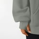 thumbnail image 5 of Camisas para mujer,Blusa con capucha y cuello en V para mujer, top informal de manga larga con bolsillo, corte holgado y suave, camiseta de color liso para ropa urbana, sopatenor, 5 of 9