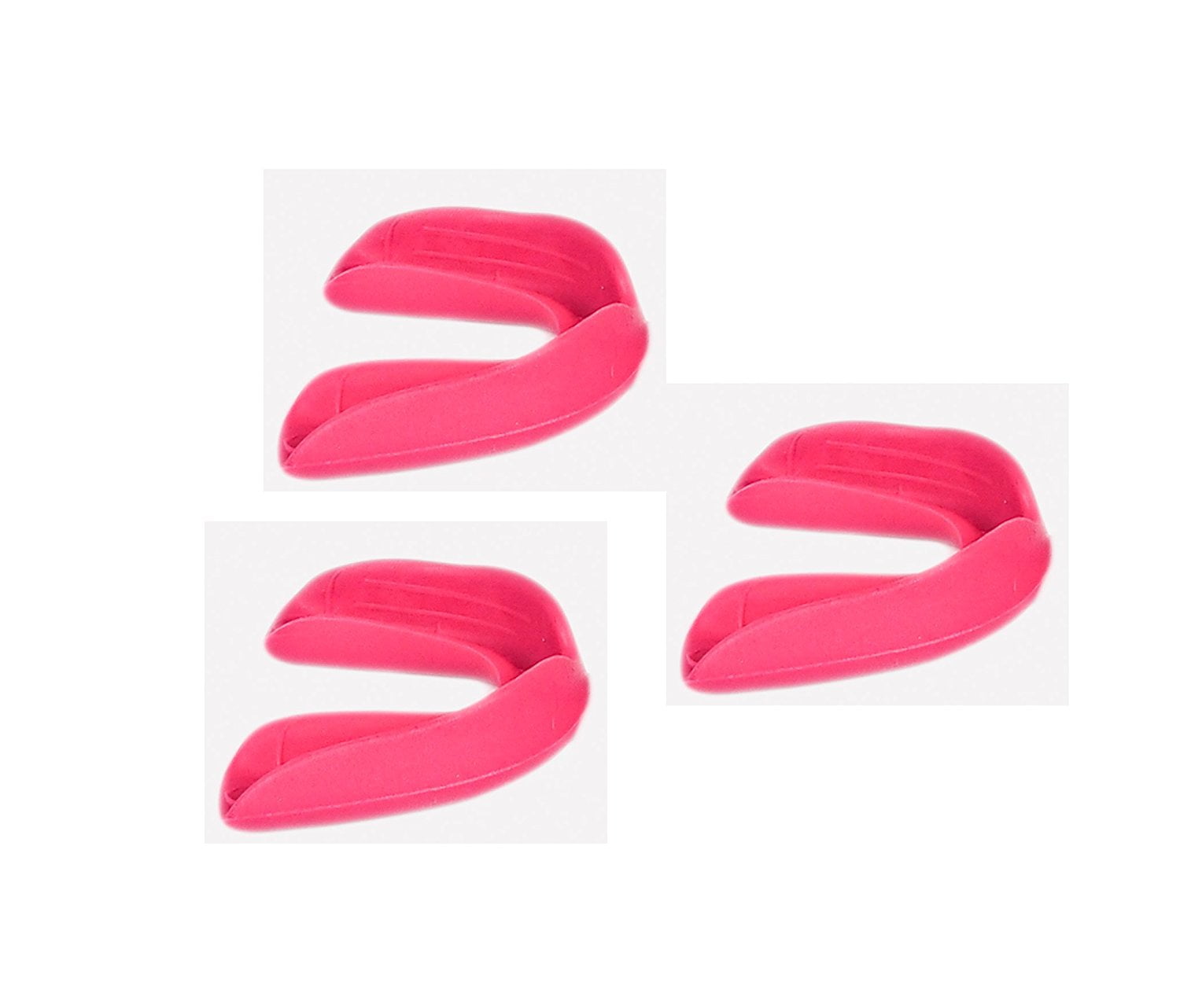3 Pack! SafeTGard Adult Form Fit Super Mouthguard without Strap (Available in 12 Colors) by