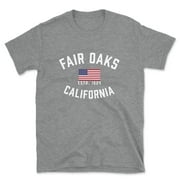 Fair Oaks California Patriot Men's Cotton T-Shirt