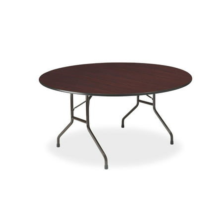 - Iceberg Premium Wood Laminate Folding Table, 60