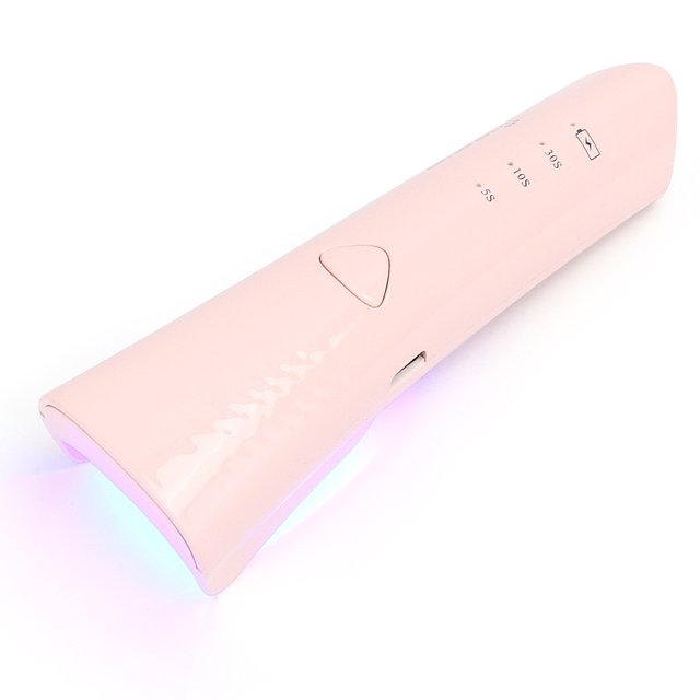 Nail Polish Dryer Exquisite and Fashionable Mini Nail Lamp for Curing Nail Gel DIY the styling Cure Glue for Detecting Banknotes ANGGREK Otros