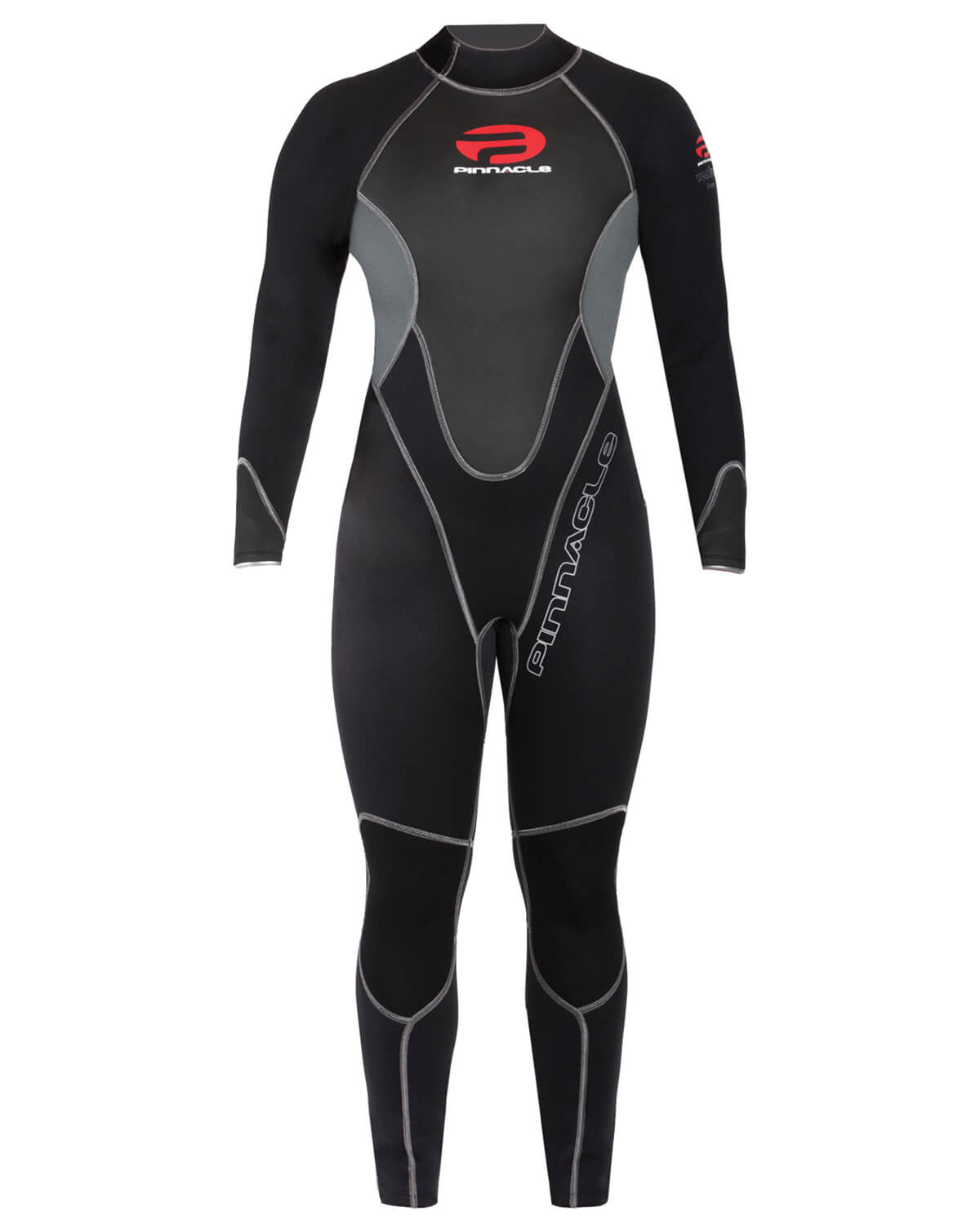 Pinnacle Women's Venture 3mm Wetsuit Full Wetsuit XLarge Blk w/ Gray