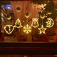 thumbnail image 5 of Christmas decorations scene layout shop window creative small ornaments Christmas tree pendants dress up atmosphere lights, 5 of 5