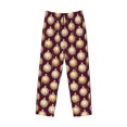 thumbnail image 5 of Balery Golden Christmas Balls print Men's Pajama Pants,Ultra Lightweight Pjs,Lounge Pant-Small, 5 of 9