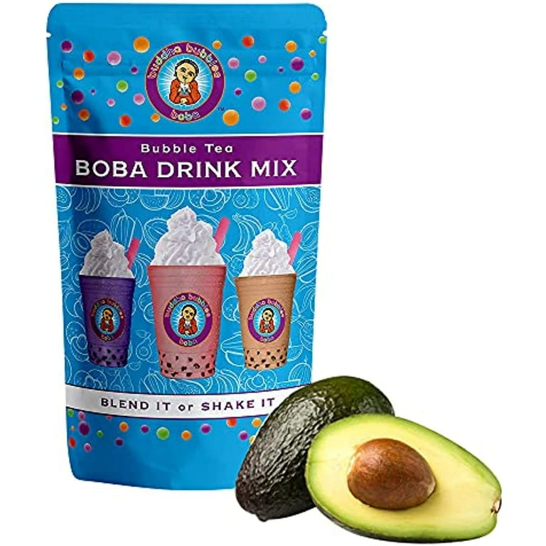 Avocado Bubble Boba Tea Drink Mix Powder Buddha Bubbles Boba 1 Kilo (2.2  Pounds) | (1000 Grams)