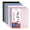 6 Assorted Colors, variant on ONAVIA Graph Notebook, 1-Subject Spiral Notebook with Pocket, 4x4 Grid Ruled, 3 Pack, 9" x 11", Poly Cover, 3 Hole Punched for Math, Science & Engineering, 100 Sheets, Assorted Colors