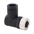 thumbnail image 3 of Conector Instalable de Campo Femenino, Conector de Campo Marino Profesional M12 Conector Instalable 5 Nús Aceite de Alta Resistencia Para Nmea 2000, 3 of 7