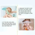 thumbnail image 6 of Baby Shampoo Whales Funny Visor Children Hat Shampoo Face Infant Shield Bathing Eyes Infants Adjustable Caps Gifts Toddler, 6 of 7