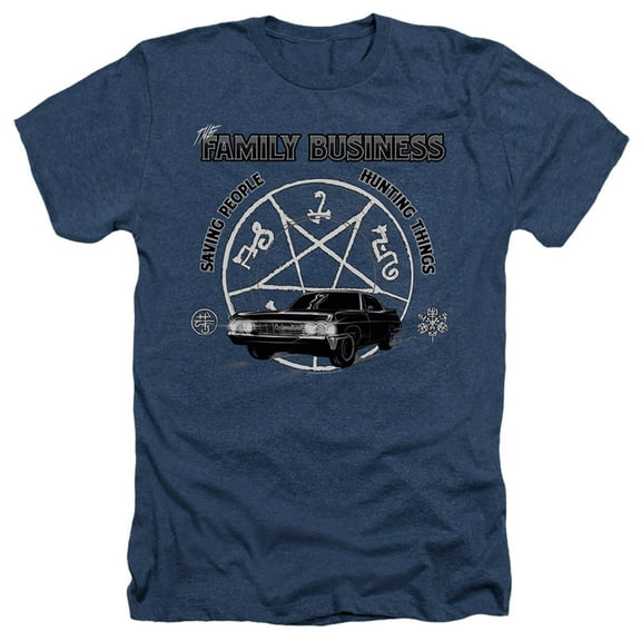 Supernatural - Saving People And Hunting - Heather Short Sleeve Shirt - XXX-Large