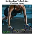 thumbnail image 4 of Push Up Board Fitness, Workout  Gym Equipment, 28 in 1 Exercise Pushup Bar Handles for Floor, Strength  Equipment for Men, 4 of 6