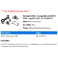 thumbnail image 2 of Timing Belt Kit - Compatible with 2004 - 2006 RX330 3.3L V6 3MZ-FE 2005, 2 of 2