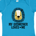 thumbnail image 4 of Inktastic My Godmother Loves Me Godson Lion Boys Baby Bodysuit, 4 of 5