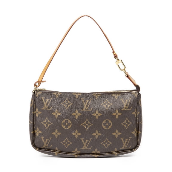 Pre-Owned Louis Vuitton Brown Accessory Pouch Handbag Monogram Canvas