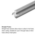 thumbnail image 4 of Unique Bargains 4.4mm C3/K10 Tungsten Carbide 4 Straight Flutes Machine Chucking Reamer, 4 of 5