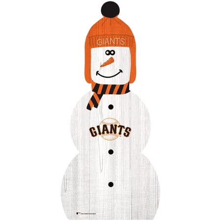 San Francisco Giants 31 Snowman Leaner