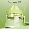 thumbnail image 5 of Manual Juicer Multifunctional Hand Juicer, Lemon Lime Squeezer with Built-in Measuring Cup and Grater, Manual Hand Squeezer Citrus Lemon Orange Juicer(Green), 5 of 8