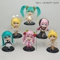thumbnail image 1 of Figuras de acción de Hatsune Miku, traje de marinero Kawaii, modelo de Cenicienta, muñeca Miku, juguetes de PVC, regalo de cumpleaños para niña, nuevo Fivean unisex, 1 of 2