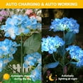 thumbnail image 5 of Simulated flower solar lights, solar garden hydrangea decorative lights, blue, 5 of 5