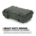 thumbnail image 5 of Nanuk 909 Waterproof Professional Classic Pistol/Gun Case, Military Approved with Custom Insert - Olive, 5 of 8