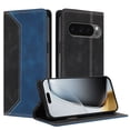 thumbnail image 1 of Phone Case for Google Pixel 10 Pro XL FOXDOCK Premium Leather,Creative Dual-Color Cover with Card Slot,Shockproof, 1 of 7